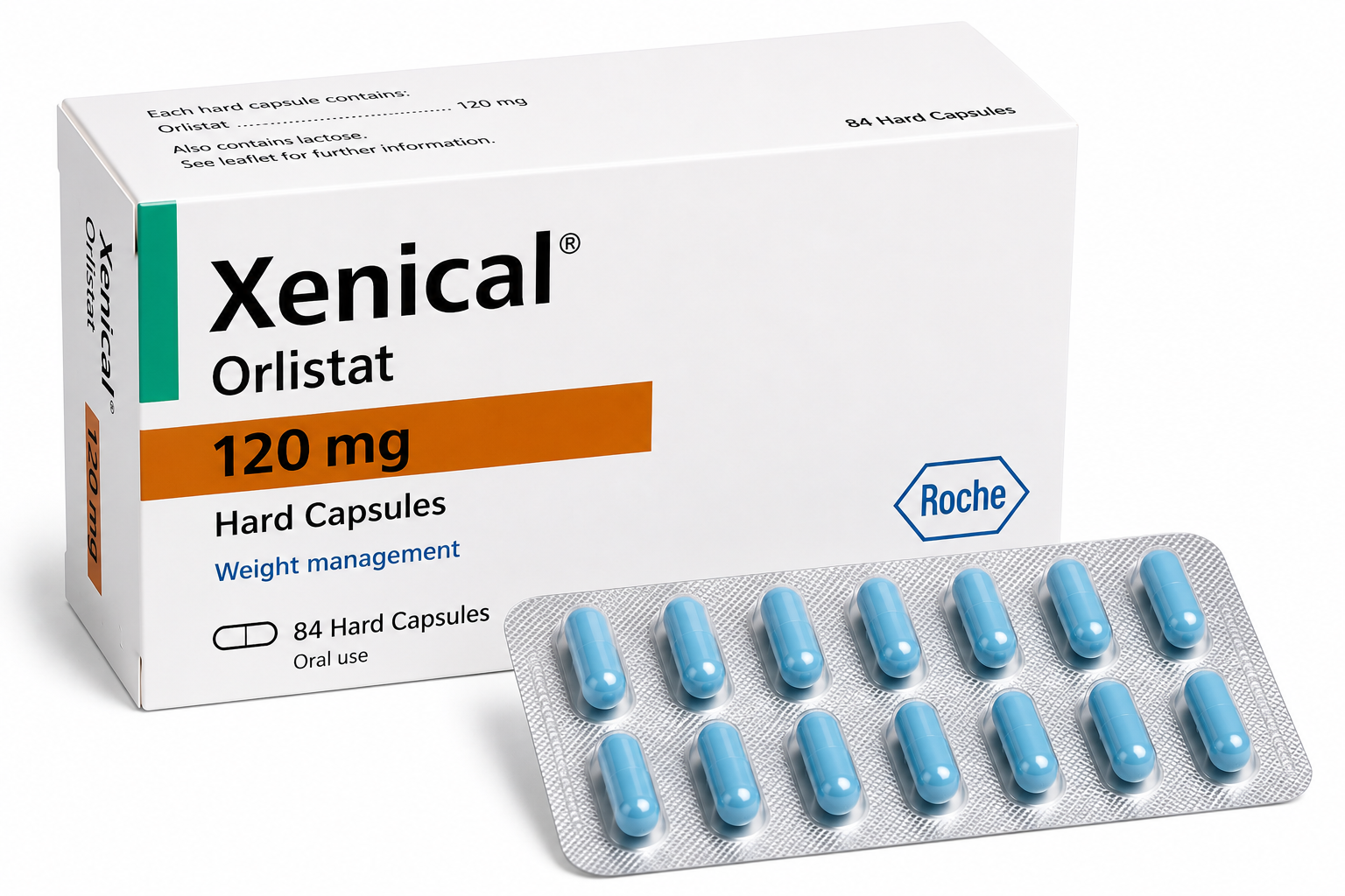 Orlistat Xenical Capsules
